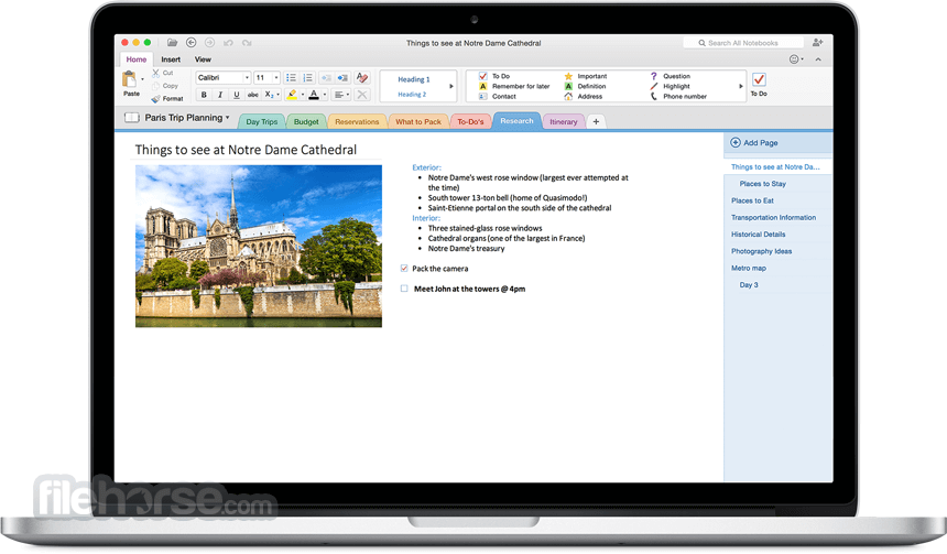 ms outlook for mac single pane with to do